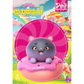 Doğan Kitap Kawaii Simli Çıkartmalı Boyama Kitabı