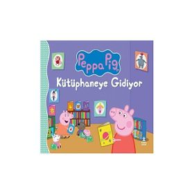 Doğan Kitap Peppa Pig - Kütüphaneye Gidiyor Kitabı