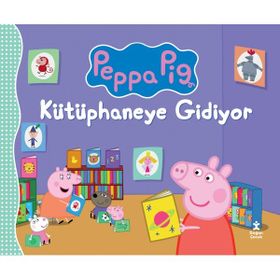 Doğan Kitap Peppa Pig - Kütüphaneye Gidiyor Kitabı