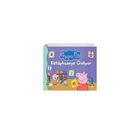 Doğan Kitap Peppa Pig - Kütüphaneye Gidiyor Kitabı