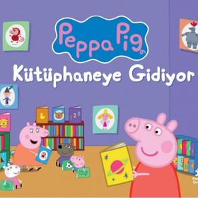 Doğan Kitap Peppa Pig - Kütüphaneye Gidiyor Kitabı
