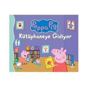 Doğan Kitap Peppa Pig - Kütüphaneye Gidiyor Kitabı