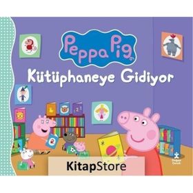 Doğan Kitap Peppa Pig - Kütüphaneye Gidiyor Kitabı