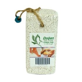 Doğan Ponza Taşı İpli Beyaz 1 Adet Topuk Taşı Ayak Topuk Törpüsü