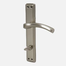 Doğanlar Al071 Kavisli Saten WC Kapı Kolu