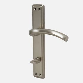 Doğanlar Al071 Kavisli Saten WC Kapı Kolu