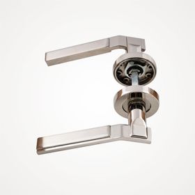 Doğanlar Asos Saten Nikel Rozetli Wc Kapı Kolu