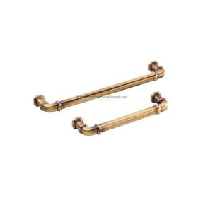 Doğanlar Kapı Kolları 128 mm Gusto Olifka Antik Sarı Mobilya Kulp