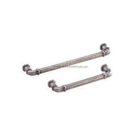 Doğanlar Kapı Kolları 192 mm Gusto Antik Gümüş Mobilya Kulp