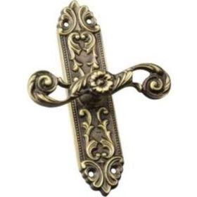 Doğanlar Kapı Kolları Hft03005 Prinç Döküm Antik Oksit Rustik Eskitme Ferforje Tipi Osmanlı Tipi Mandal Sapı Pencere Kolu