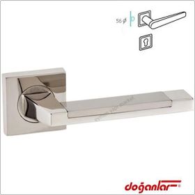 Doğanlar Orjinal Nikel Saten Rozetli Wc Kapı Kolu