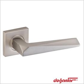 Doğanlar Prizma Saten Rozetli Kapı Kolu