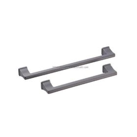 Doğanlar Techno Antrasit 224 mm Mobilya Kulbu