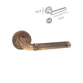 Doğanlar Topkapı Olifka Rozetli Oda Kapı Kolu