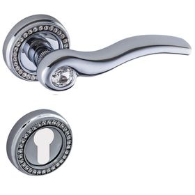 Doğanlar Zirve Saten Rozetli Yale Kapı Kolu