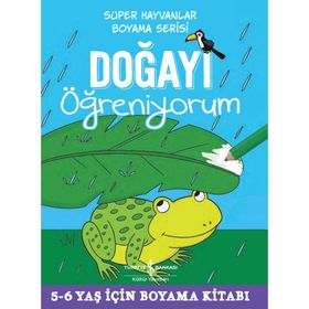 Doğayı Öğreniyorum Süper Hayvanlar Boyama Serisi - İş Bankası Kültür Yayınları