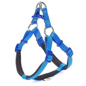 Doggie 1.5x40-45 cm Royal Mavİ Konfor Ronin Dokuma Köpek Göğüs Tasması