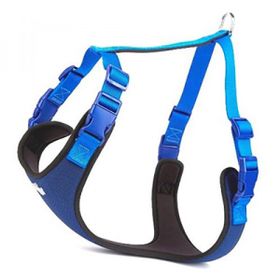 Doggie 1.5x40-50 cm Royal Blue Havalı Ped Dokuma Köpek Göğüs Tasması