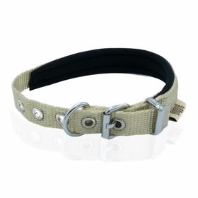 Doggie 2 cm x 45 cm Haki Softlu Köpek Boyun Tasması