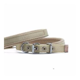 Doggie 2x30-35 cm K.Haki Polar Dokumadan El Yapımı Köpek Boyun Tasması