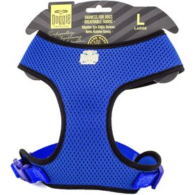 Doggie 2x45-55 cm Royalblue Dokuma Havalı Junıor Göğüs Tasması