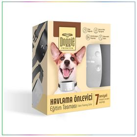 Doggie Ayarlanabilir Beyaz Havlama Önleyici Eğitim Tasması