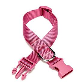 Doggie Ayarlanabilir Özellikli Dokumadan El Yapımı Mor 2.5x40-50 cm Köpek Boyun Tasması