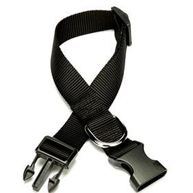 Doggie Ayarlanabilir Özellikli Dokumadan El Yapımı Siyah 2.5x40-50 cm Köpek Boyun Tasması