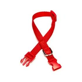 Doggie Ayarlı Dokuma Kırmızı 1.0x35 cm Köpek Boyun Tasması