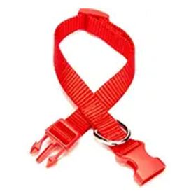 Doggie Ayarlı Dokuma Kırmızı 1.5x35 cm Köpek Boyun Tasması
