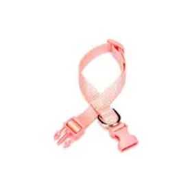 Doggie Ayarlı Dokuma Pembe 1.5x35 cm Köpek Boyun Tasması