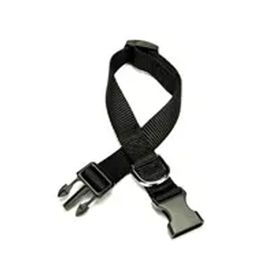 Doggie Ayarlı Dokuma Siyah 2.0x45 cm Köpek Boyun Tasması