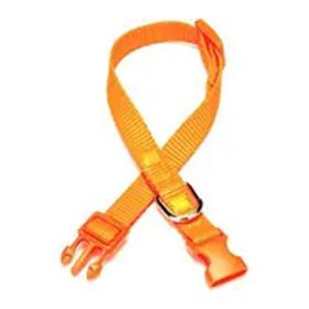 Doggie Ayarlı Dokuma Turuncu 1.0x35 cm Köpek Boyun Tasması
