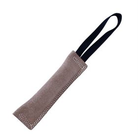 Doggie Bej 6x25 cm Süet Deri Isırma Yastığı
