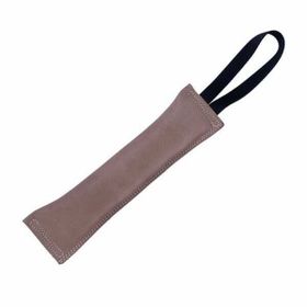 Doggie Bej 6x30 cm Deri Eğitim Köpek Isırma Yastığı