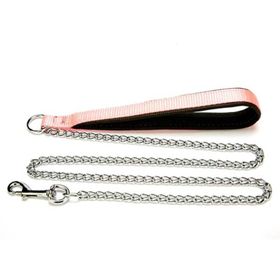Doggie Comfort Dokuma Medium Pembe 2x110 Köpek Gezdirme Tasması