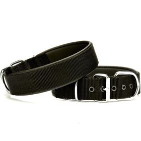 Doggie Comfort DSBT-4010L Sade Siyah Köpek Boyun Tasması