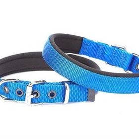 Doggie Comfort Mavi 1.5x25-30 cm Medium Dokuma Köpek Boyun Tasması