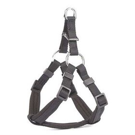 Doggie Comfort Siyah 1x30-35 cm XxSmall Dokuma Ronin Köpek Göğüs Tasması