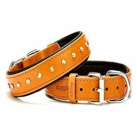 Doggie Deri Kahverengi 3.0x55 cm Köpek Boyun Tasması
