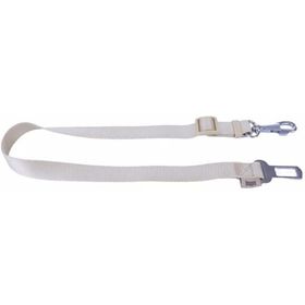 Doggie Dokuma Emniyet Kemerli Haki 2.5x50-80 cm Köpek Gezdirme Bağlantı Aparatı