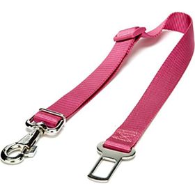 Doggie Dokumadan El Yapımı Kemerli Mor 2.5x50-80 cm Köpek İçin Emniyet Bağlantı Aparatı