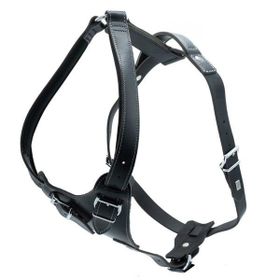 Doggie Dragon M 2x65-70 cm Siyah Göğüs Tasması