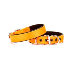 Doggie DSBT 3010 Dokuma Softlu Turuncu Köpek Boyun Tasması