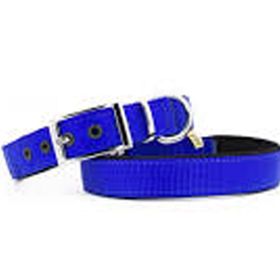 Doggie Elit Dokumadan El Yapımı Lacivert 2.5x37-45 cm Köpek Boyun Tasması