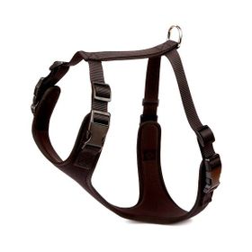 Doggie Hava Alan Dokumadan El Yapımı Siyah 2.5x70-80 cm Köpek Göğüs Tasması