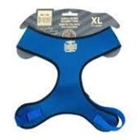 Doggie Havalı Dokuma Küçük Irk Mavi 2x50-65 cm Köpek Göğüs Tasması