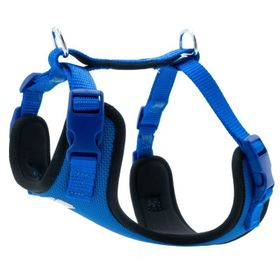 Doggie Havalı Dokuma Royal Mavi 1.5x40-50 cm Köpek Göğüs Tasması