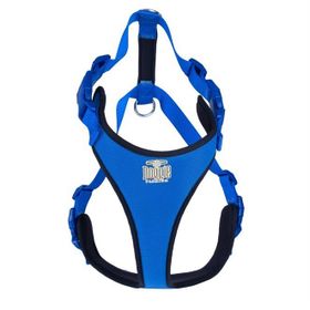 Doggie Havalı Dokuma Royal Mavi 2.5x65-75 cm Köpek Göğüs Tasması