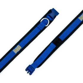 Doggie Havalı Dokuma Royal Mavi 2.5x70-80 cm Köpek Göğüs Tasması
